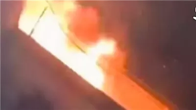 إصابة شخص في حريق نشب داخل شقة بالعمرانية