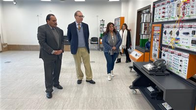 رئيس جامعة بنها الأهلية يستقبل وفد جامعة أريزونا الأمريكية