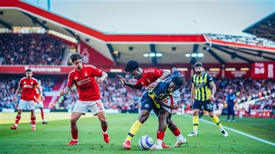 استمرار التعادل السلبي بين مانشستر سيتي ونوتنجهام فورست بعد مرور 60 دقيقة