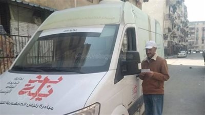 حي الضواحي ببورسعيد يطلق سيارات لتحصيل مستحقات الدولة 