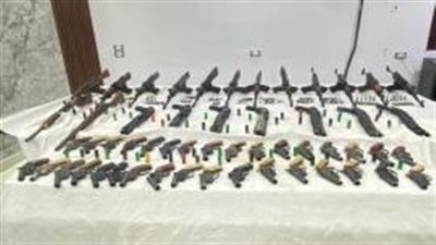 حملة أمنية فى أسيوط تضبط 24 تاجر مخدرات و113 سلاحا ناريا 