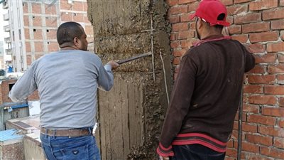 حملة مكبرة للقضاء على ظاهرة البناء المخالف بغرب الإسكندرية 