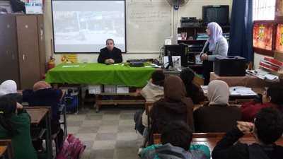 استمرار خطة التوعية بمشروع فصل المخلفات من المنبع بحي غرب المنصورة 