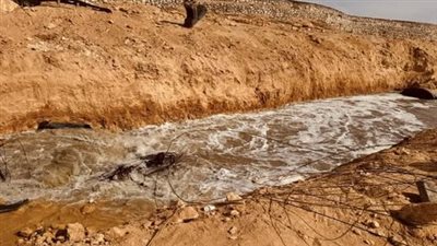  إنهاء أعمال الإصلاح لخط الصرف الصحي بالقاهرة الجديدة