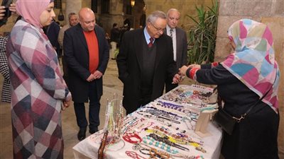 افتتاح معرض منتجات ورش بيت السناري احتفاءً باليوم العالمي للمرأة