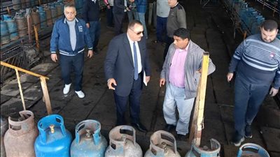 تشديد الرقابة على مستودعات البوتاجاز بدمياط لضمان توافر الأسطوانات للمواطنين
