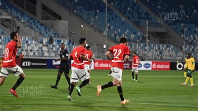 شيكا يقلص الفارق ويسجل هدف مصر الأول في مرمى جنوب إفريقيا للمحليين (صور)