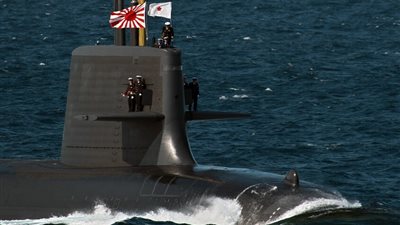  دخول الغواصة حوت الرعد الخدمة في سلاح البحرية الياباني (فيديو)