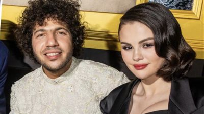 سيلينا جوميز تحتفل بعيد ميلاد خطيبها بيني بلانكو (صور)