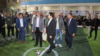 ختام النسخة العاشرة من دوري الأحياء الشعبية بالجيزة