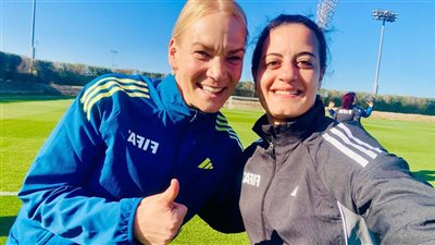 ثلاثي مصري في طاقم تحكيم مباراة غانا ومالي بأمم أفريقيا للسيدات