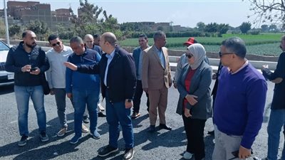 نائب محافظ الجيزة يتابع مشروعات الرصف والصرف الصحي بمنشأة القناطر