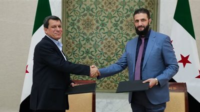 الرئاسة السورية تعلن اندماج قوات سوريا الديمقراطية ضمن مؤسسات الدولة