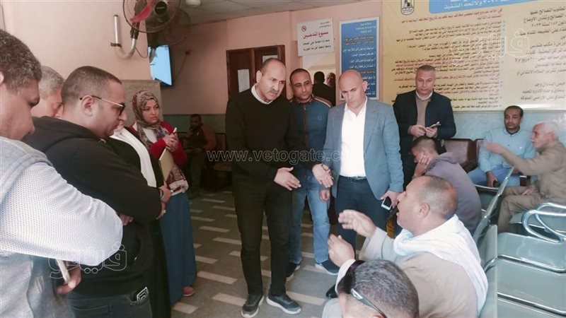 سكرتير بني سويف يزور