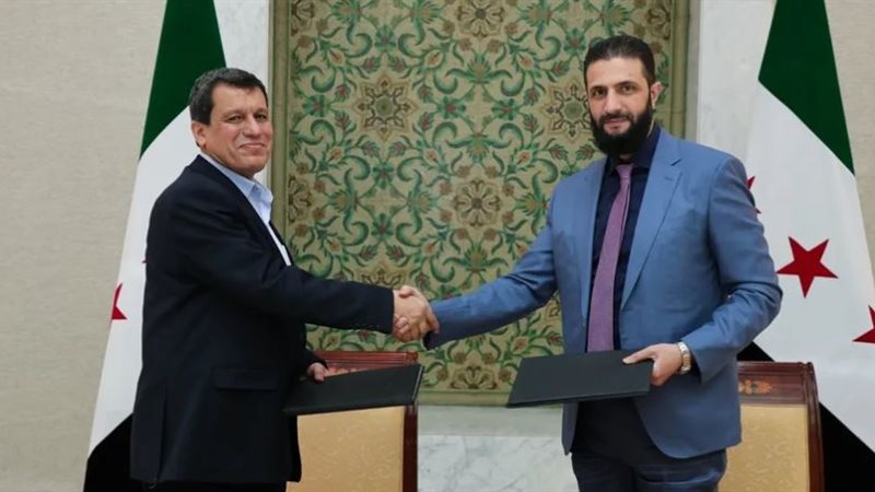 الشرع ومظلوم عبدي،
