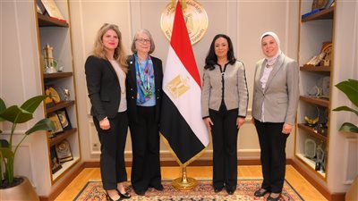 تفاصيل لقاء وزيرة التضامن ورئيسة الاتحاد الدولي لجمعيات الصليب والهلال الأحمر 
