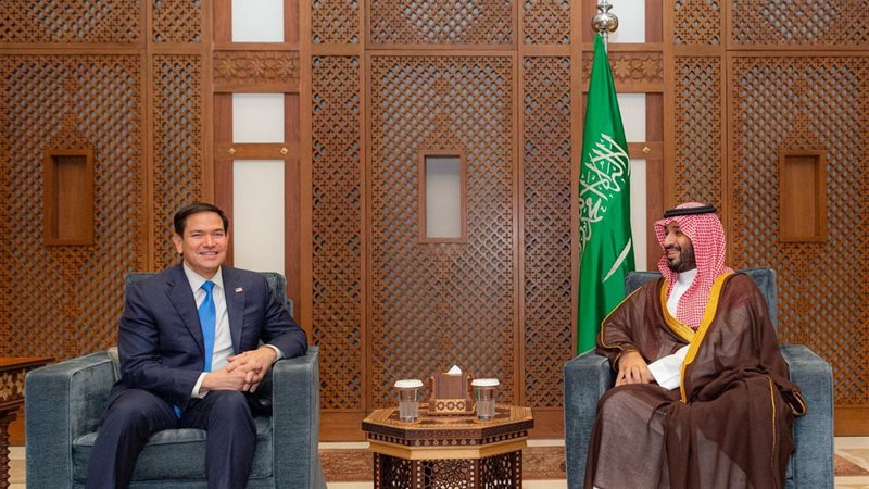 بن سلمان وروبيو،