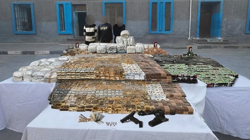 بمضبوطات 41.5 مليون