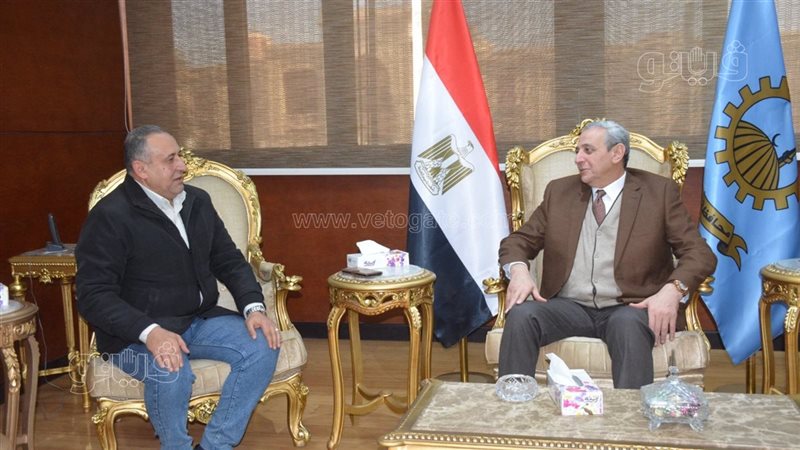 محافظ الغربية يستقبل