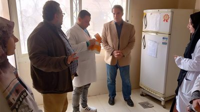  نشاط مكثف لنائب مدير فرع التأمين الصحى بالشرقية 