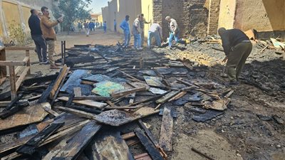 السيطرة على حريق داخل مدرسة بأسيوط