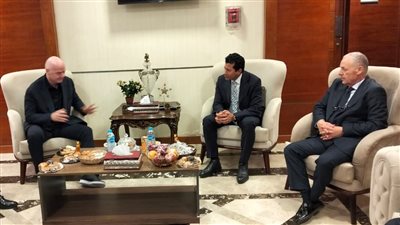 أشرف صبحي يعلق على زيارة إنفانتينو لـ مصر واستضافة عمومية 