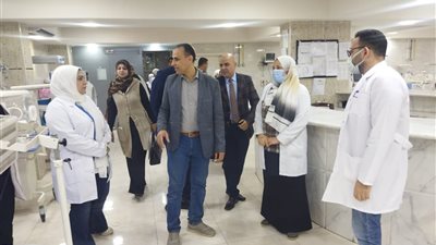 جولة مفاجئة لوكيل صحة الشرقية بمستشفى القنايات المركزي