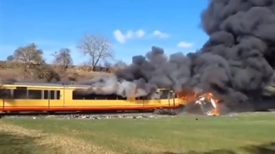  قتلى وجرحى في حادث تصادم صهريج بعربة ترام بألمانيا 