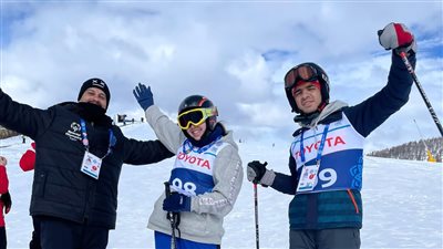 وزيرة التضامن تتابع مشاركة بعثة الأولمبياد الخاص المصري في فعاليات دورة الألعاب العالمية الشتوية