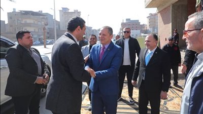 محافظ دمياط ورئيس الجامعة يشهدان بدء أعمال تأهيل مستشفى الغالي بالشعراء