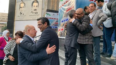 مجلس الصحفيين يستقبل المشاركين في الإفطار السنوي للنقابة (صور) 