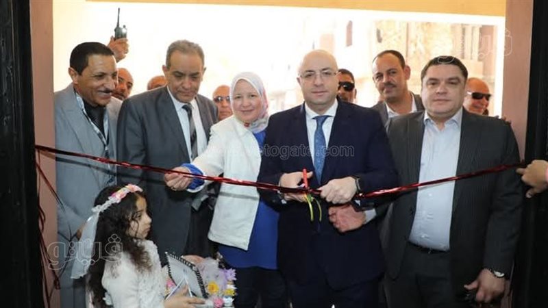 محافظ بني سويف يفتتح