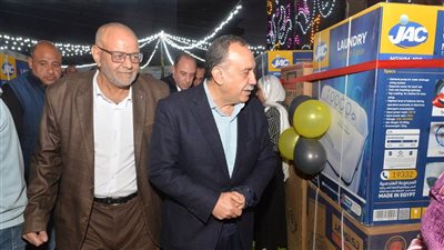 محافظ أسيوط يشهد توزيع 30 جهاز عروسة بديروط