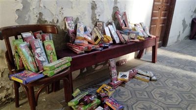 ضبط 7200 صاروخ وشمروخ في حملة أمنية مكبرة بالإسماعيلية (صور) 