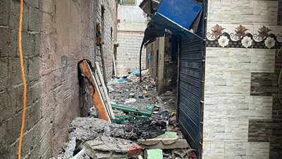 انفجار أنبوبة غاز في شقة بالإسكندرية يسفر عن إصابة شخص وانهيار الجدران