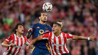 الدوري الأوروبي، بيلباو يتقدم على روما 0/1 في الشوط الأول