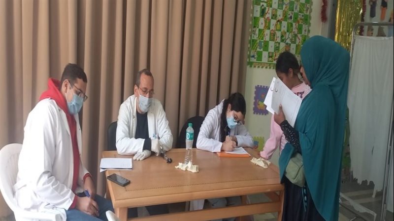 قافلة جامعة حلوان