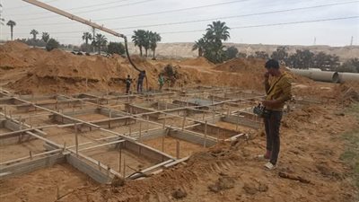 بدء أعمال الخرسانة لإنشاء أسواق الخير بالقاهرة الجديدة 