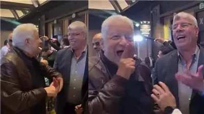 بعد سنوات من التراشق، صلح مرتضى منصور وشوبير في سحور رمضان (فيديو وصور)