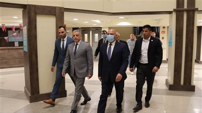 محافظ الإسماعيلية يطمئن على مصابي قطار الإسماعيلية بمستشفى القنطرة المركزي (صور)