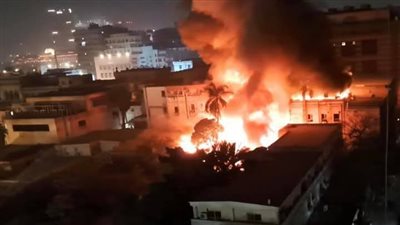 الصحة: الحريق بمبنى التراخيص الطبية وليس المعامل المركزية 