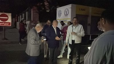 محافظ القاهرة يشكل لجنة هندسية لمعاينة مبنى المعامل المركزية لوزارة الصحة (صور)