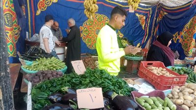 إقبال على سوق اليوم الواحد في المنصورة (صور)