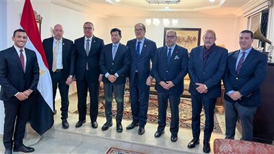 أشرف صبحي وياسر إدريس يشاركان في اجتماعات الجمعية العمومية لـ أنوكا بالجزائر