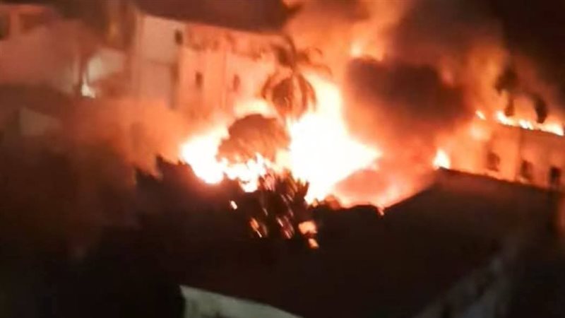 السيطرة على حريق