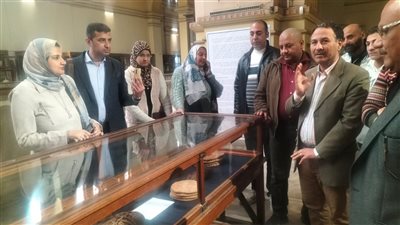 حاملة القرابين أبرز القطع، متحف التحرير ينظم معرض الطعام المصري القديم