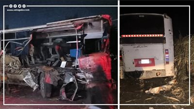 تفاصيل حادث تصادم يتسبب في مصرع وإصابة 24 عاملًا بقنا 