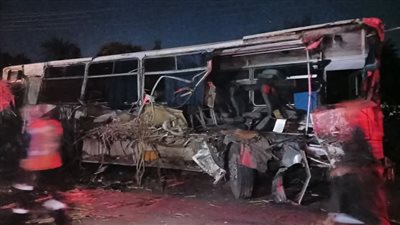 هيئة الإسعاف: 15 سيارة و40 فريقا طبيا كانوا في خدمة مصابي حادث أتوبيس دشنا