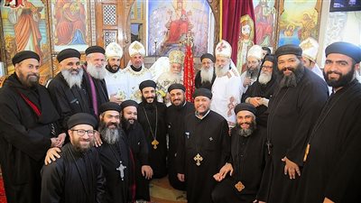 الأنبا ديمتريوس يرسم كاهنان جديدان للخدمة في إيبارشية ملوي