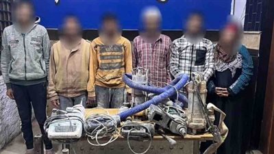 حلم الثراء ينتهى خلف القضبان، ضبط 6 أشخاص أثناء التنقيب عن الآثار بدار السلام 